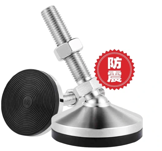Heavy-Duty Anti-Vibration Swivel Leveling Foot