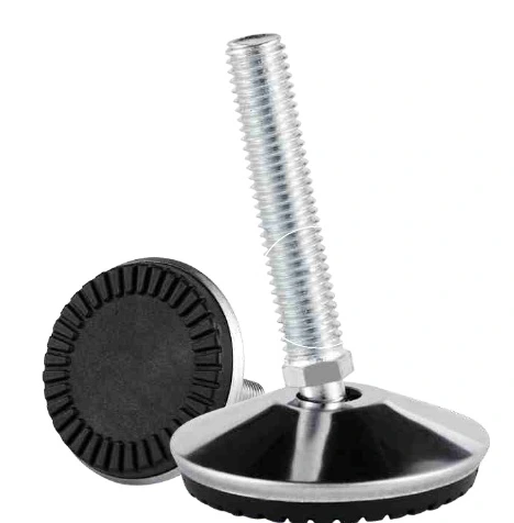 Light-Duty Nickel-Plated Swivel Leveling Foot