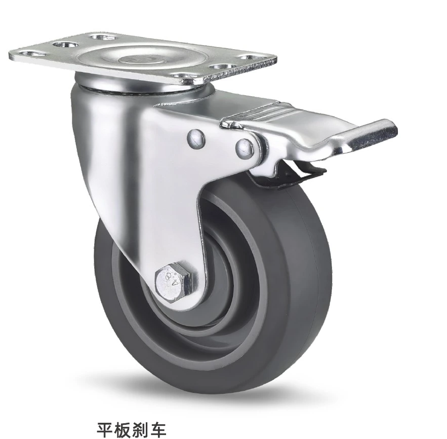 Light-Duty Single-Axle Red Rubber Series